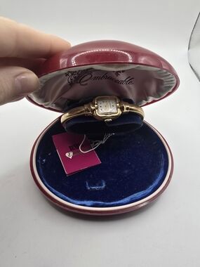 Vintage Benrus "Embraceable" Bangle Wristwatch with Original Case & Tag